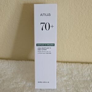 Anua 70+ Heartleaf Daily Lotion - White